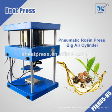 Máquina neumática de la prensa del aceite de palma de la prensa del calor de la resina de la colofonia